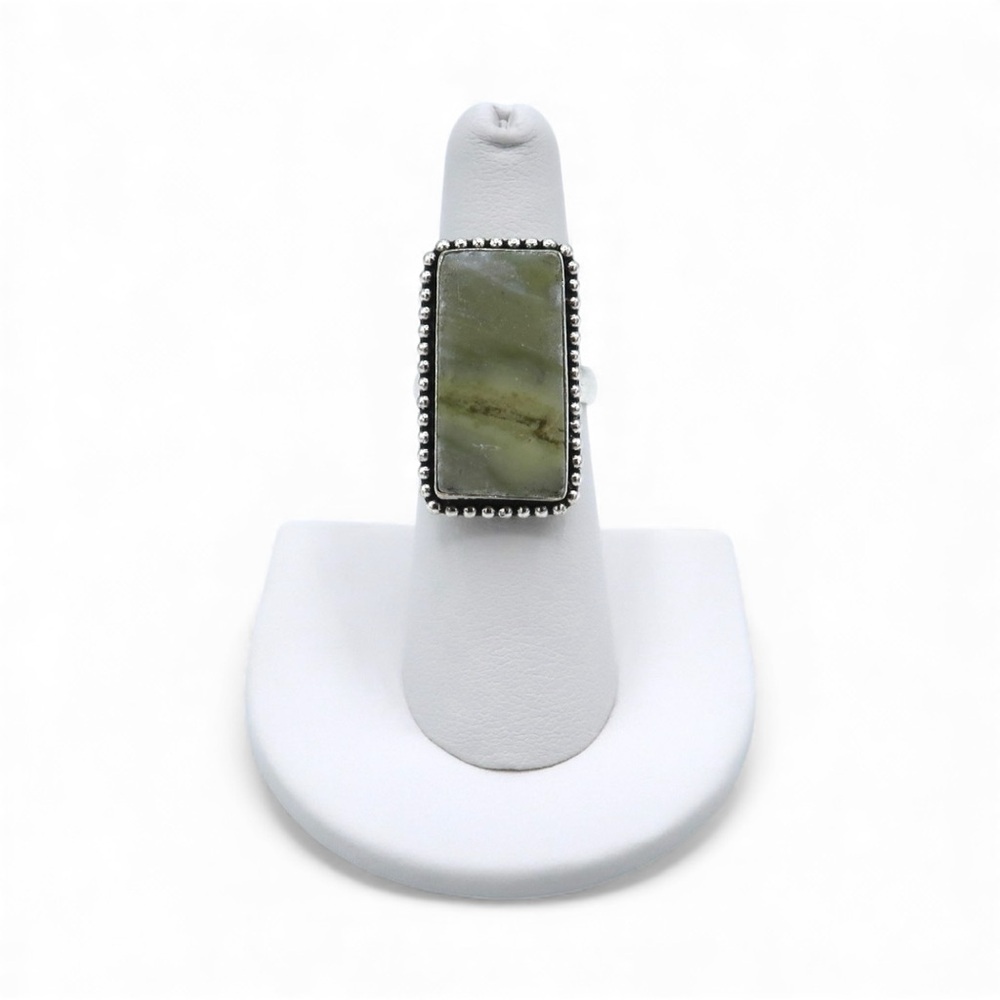 925 Jade Vintage Ring